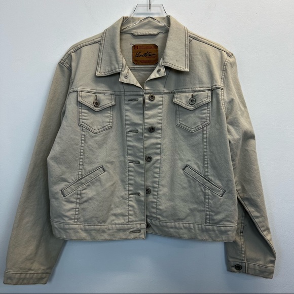 Levi's Jackets & Blazers - Levi’s Cream Denim Jean Jacket